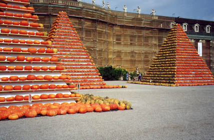 Pumpkin pyramids