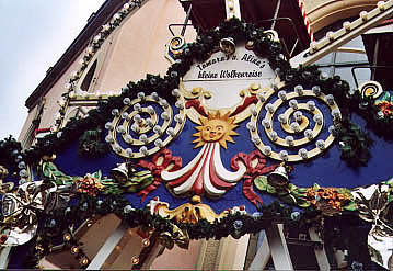 Ferris wheel detail