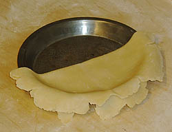 Unfolding the pie crust